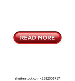 read more button website vector template