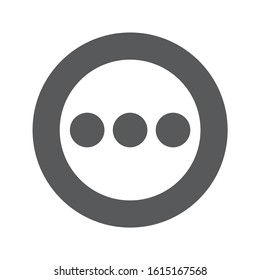 Read more icon vector. Web, app design