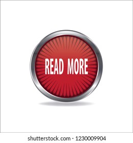 Read more vector button, web design element