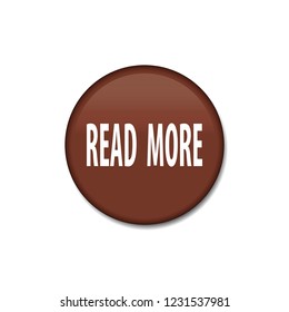 Read more vector button, web design element