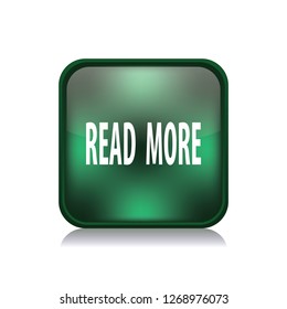 Read more vector button, web design element