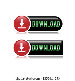 Read More web button flat design template with color gradient style