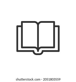 Read thin line icon. Symbol in trendy outline style. Premium design for web and apps. Perfect for UI. 
