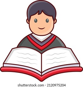 read Vector illustration isolated on a transparent background. vector line flat icons for concept or web graphics.