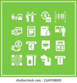reader icon. 16 reader vector set. download book, payment, pay and coffee shop pin icons for web and design about reader theme