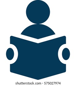 Reader Vector Icon