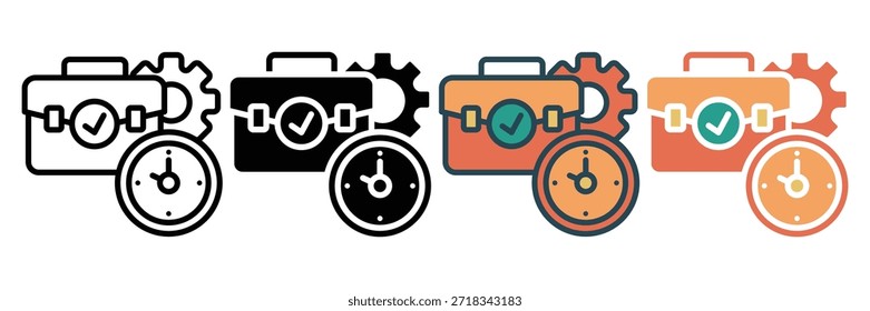 readiness web icon multiple style collection