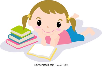 reading book