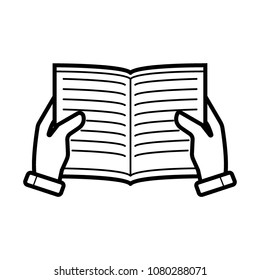 reading book icon