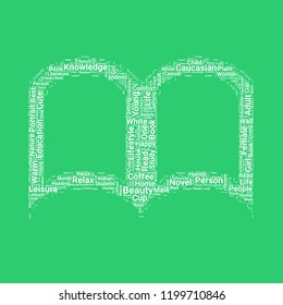 Reading book icon