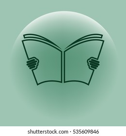 reading Book icon