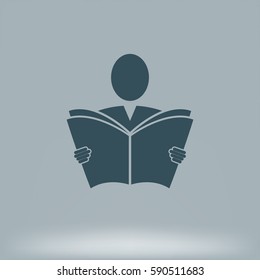 reading Book icon
