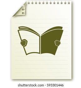 reading Book icon