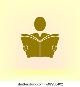reading Book icon