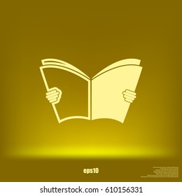 reading Book icon