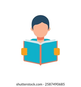 Reading Book Icon for Study