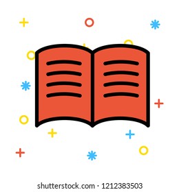 reading  book  open 