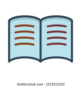 reading  book  open 