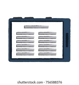 Reading Ebook on tablet