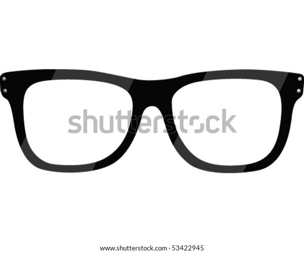 Reading Glasses Stok Vektor Telifsiz 53422945