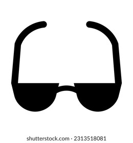 Reading Glasses Vector Glyph Icon For Personal And Commercial Use.
