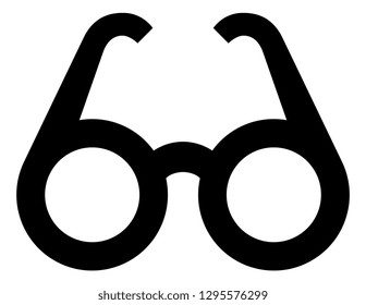 Reading Glasses Vector Icon