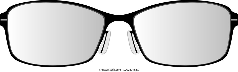 Reading Glasses. Vector illustration