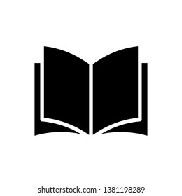 Reading Icon Vector Illustration Logo Template