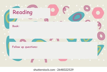 reading, kids reading vector template, knowledge for all, academic pressure, diversity in education, summer 2025