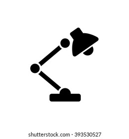Reading lamp icon . Vector illustration
