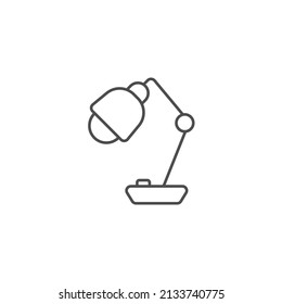 Reading  lamp icons  symbol vector elements for infographic web