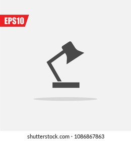reading lamp vector icon eps10