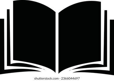 Reading line icon, Vector on white background. Simple book symbol. Vector