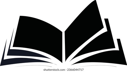 Reading line icon, Vector on white background. Simple book symbol. Vector