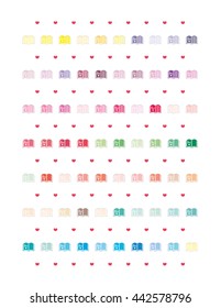 Reading Minimalistic set of vector elements isolated and totally editable.Book icon clipart