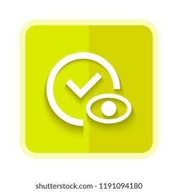 reading mode activated icon. vector illustration 