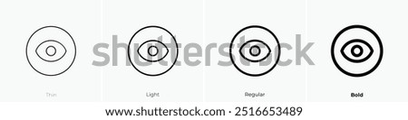 reading mode icon. Thin, Light Regular And Bold style design isolated on white background