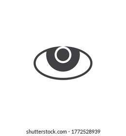 Reading mode vector icon. filled flat sign for mobile concept and web design. Vision eye glyph icon. Symbol, logo illustration. Vector graphics