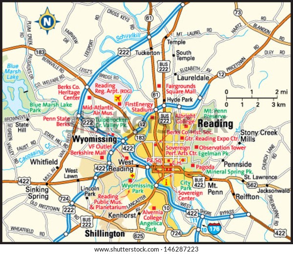 Map Of Reading Pa - Wisconsin State Parks Map