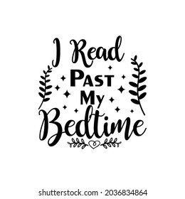 Reading quote typography design vector