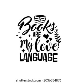 Reading quote typography design vector