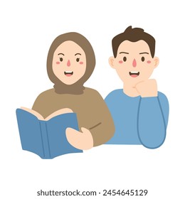 reading and searching to gain new knowledge