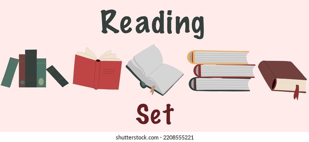 Reading set of books in different ways