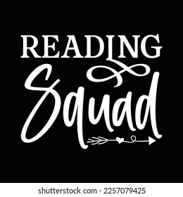 Reading Squad Doodle Teacher Gift.