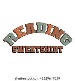 
Reading Sweatshirt T shirt Design Lover