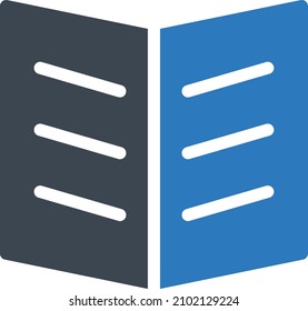 Reading Vector illustration on a transparent background.Premium quality symmbols.Glyphs vector icon for concept and graphic design. 