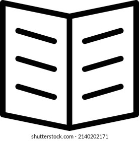 Lesen Sie Vektorgrafik auf transparentem Hintergrund.Premium-Qualität symmbols.Stroke Vektorsymbol für Konzept und Grafikdesign. 