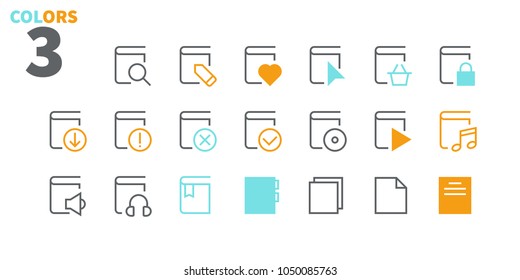Reading View Outlined Pixel Perfect Well-crafted Vector Thin Line Icons 48x48 Ready for 24x24 Grid for Web Graphics and Apps. Simple Minimal Pictogram Part 2-3