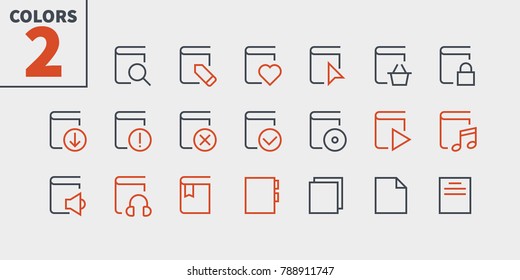 Reading View Outlined Pixel Perfect Well-crafted Vector Thin Line Icons 48x48 Ready for 24x24 Grid for Web Graphics and Apps with Editable Stroke. Simple Minimal Pictogram Part 2-3