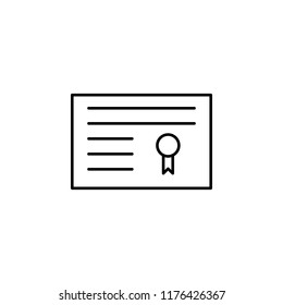 reading and writing icon. Element of education for mobile concept and web apps icon. Thin line icon for website design and development, app development. Premium icon